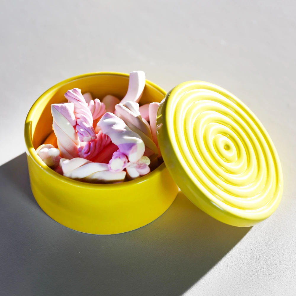 &klevering Zen Round Ceramic Box 4 &klevering Zen Round Ceramic Box