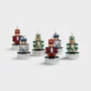 &klevering Nutcracker Candle Set (Set of 6 Small Candles)
