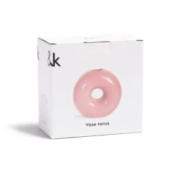 &klevering Pink Torus Vase
