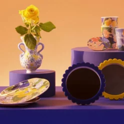 &klevering Buttercup Floral Vase