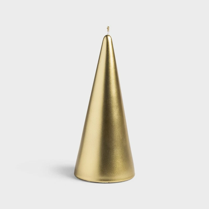 &klevering Gold Candle Cone (Small) 3 &klevering Gold Candle Cone (Small)