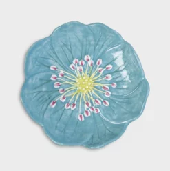 &klevering Liverleaf Flower Shallow Bowl